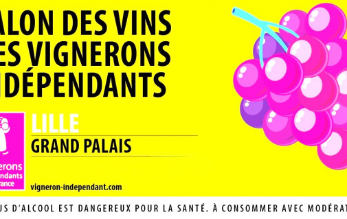 Salon des Vignerons Indépendants de Lille Grand Palais STAND B30 - DU 13 AU 16 NOV 2026